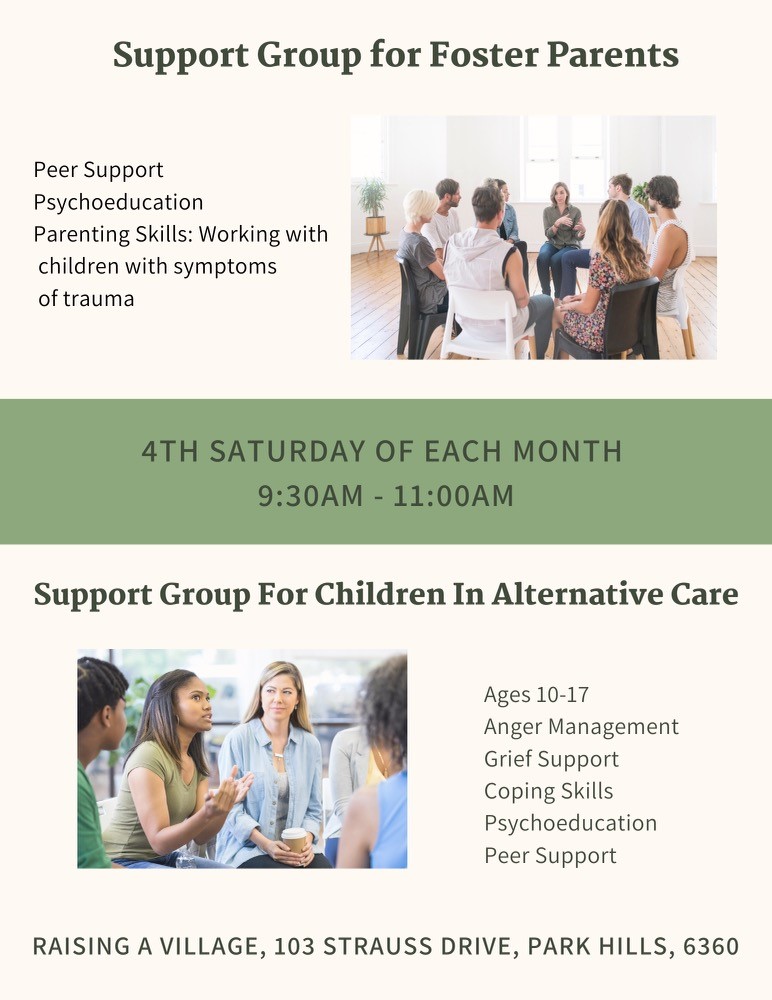 Support Group For Foster Parent Flyer